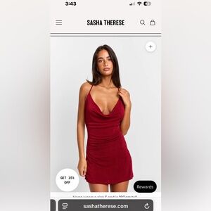 NWT VIRAL!! Sasha Therese Elegant Dress
Currently sells for $108 online